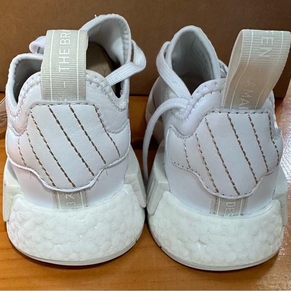 NIB Adidas Nmd_R1 Original Womens Sneakers Size 8, Color: White/White G58303 - Picture 7 of 10